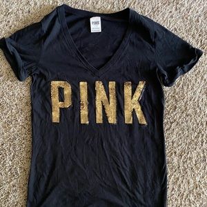 PINK sequin tshirt